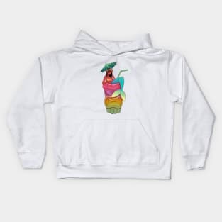 tiki drink Kids Hoodie